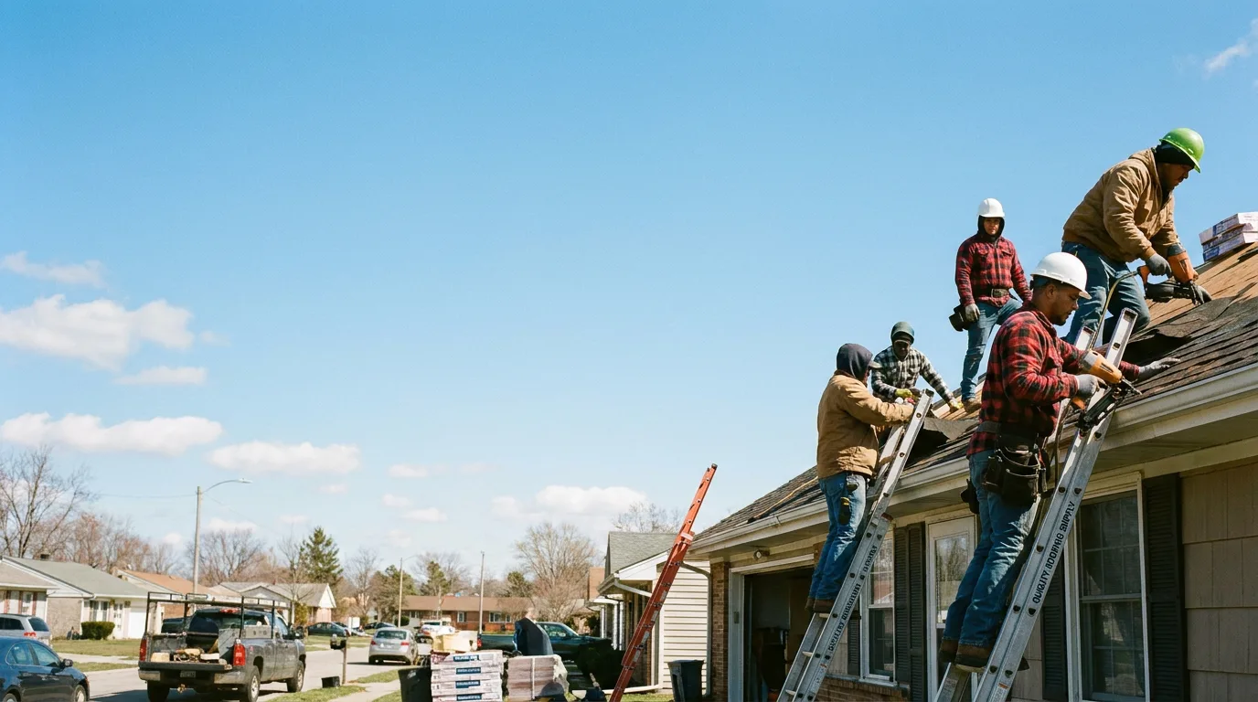 Roofing in New Limerick, ME near me